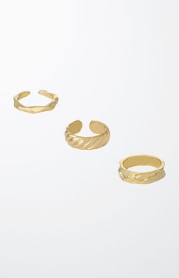 3 Pack Hand Worked Rings