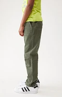 PacSun Kids Elastic Waist Cargo Pants