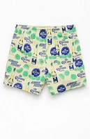 Corona And Lime Swim Trunks