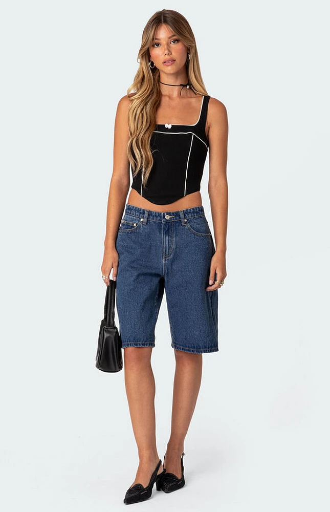 Edikted Sailor Corset Top