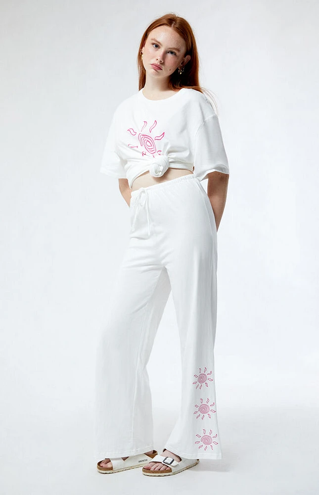 Charlie Holiday Eco Swirl Sun Flare Pants