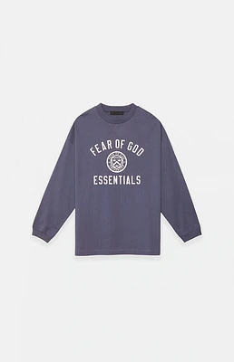 Fear of God Essentials Kids Marine University Long Sleeve T-Shirt