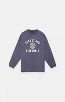 Fear of God Essentials Kids Marine University Long Sleeve T-Shirt