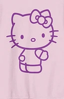 Hello Kitty & Friends Riding Rainbow Crew Neck Sweatshirt