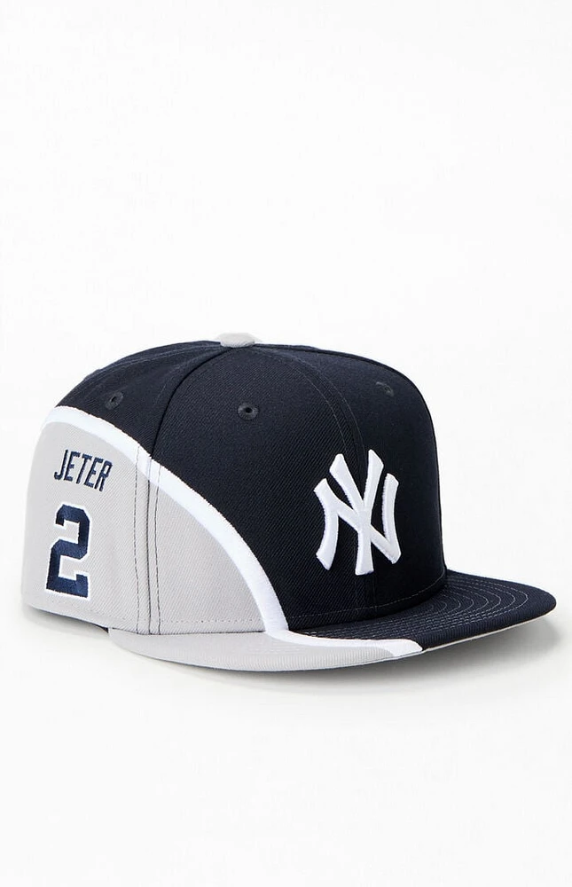 New Era NY Yankees Jeter 2 Side Stripe 9FIFTY Snapback Hat