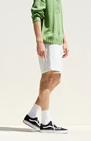 PacSun Stripe Textured Linen Shorts