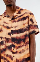 PacSun Rust Camp Shirt