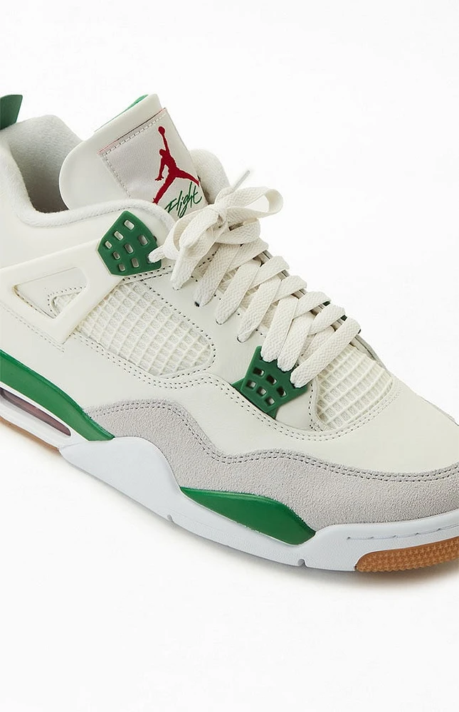 4 Retro Pine Green Shoes