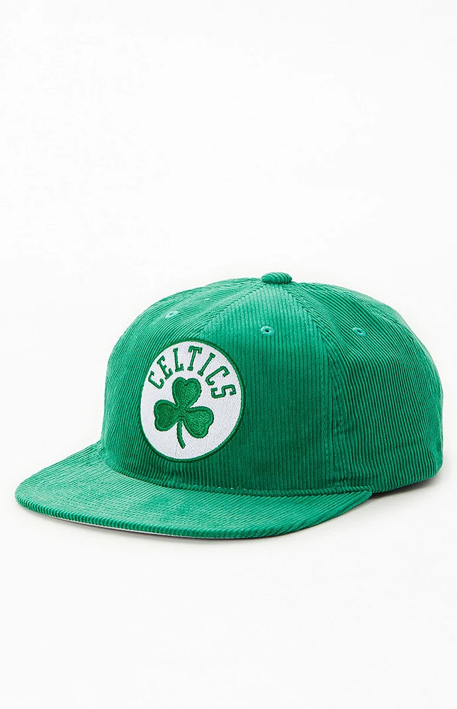 Boston Celtics Corduroy Snapback Hat