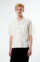 PacSun Solid Oversized Camp Shirt