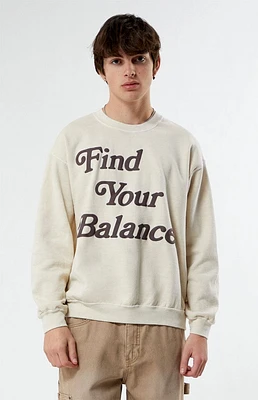 PacSun Find Your Balance Crew Neck Sweatshirt