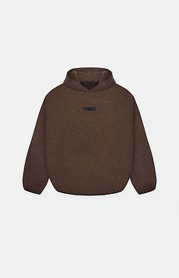 Kids Fear of God Essentials Heathery Wood Hoodie