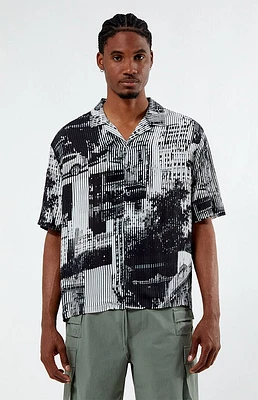 PacSun Static Photo Camp Shirt