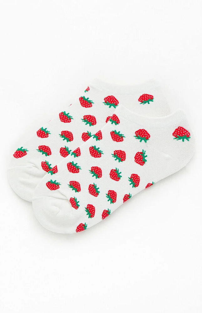 John Galt Strawberry Ankle Socks