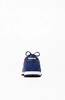 Reebok Kids Navy & Burgundy Classic Nylon Collegiate Shoes