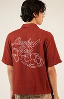 Pacsun Lucky You Oversized Camp Shirt
