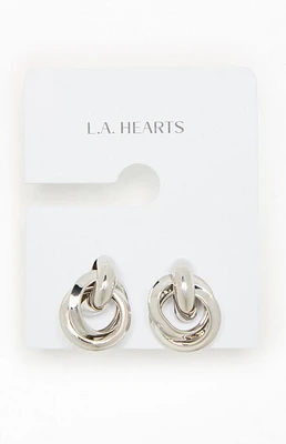 LA Hearts Jazzy Knotted Earrings