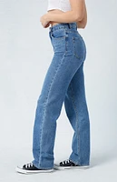 Medium Blue '90s Boyfriend Jeans