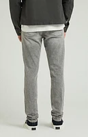Pacsun Stacked Skinny Gray Jeans