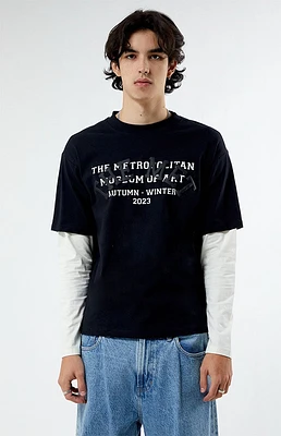 x PacSun Layered Long Sleeve T-Shirt