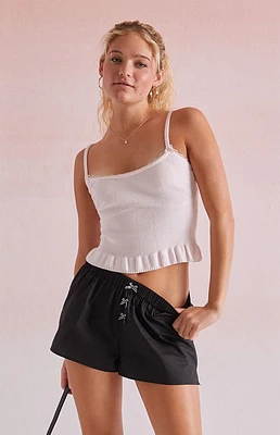 Beverly and Beck Jennie Ruffle Tank Top