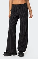 Edikted Aliza Pinstripe Pants