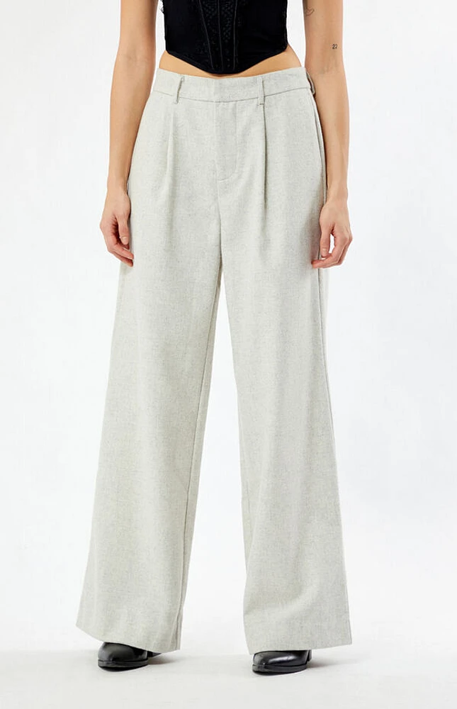 Low Rise Wide Leg Trousers