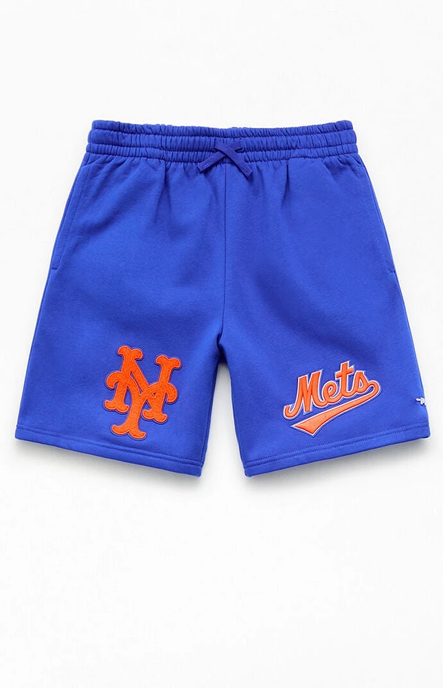 ProStandard Kids NY Mets Retro Class Fleece Sweat Shorts