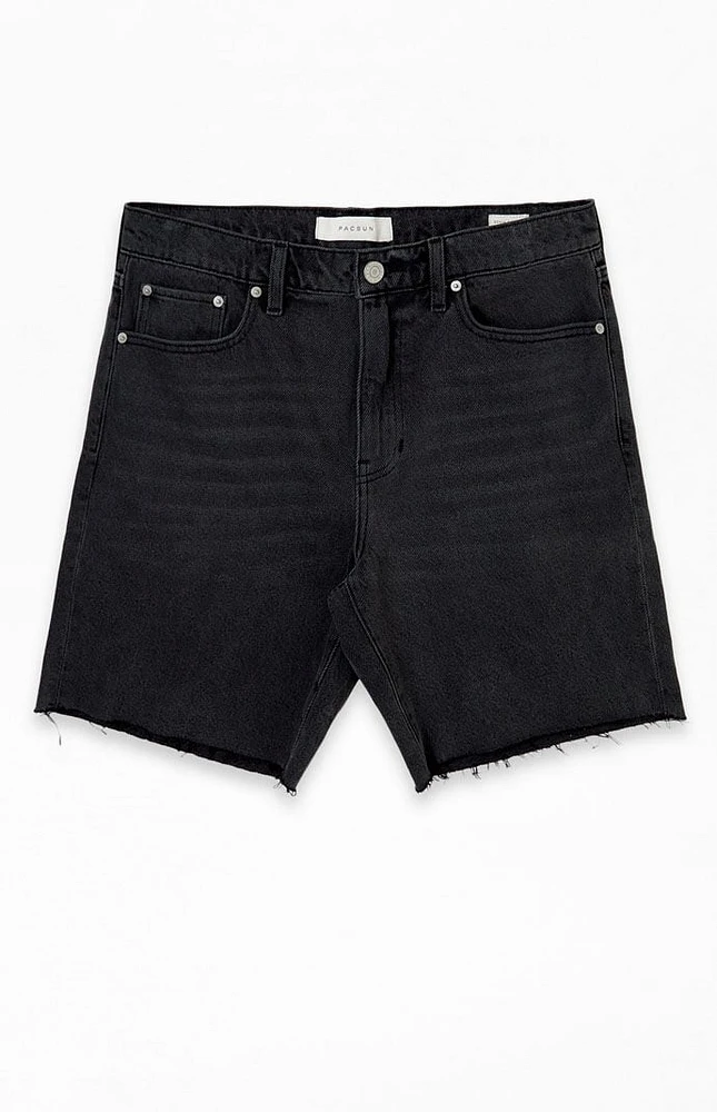 PacSun Black Denim Cutoff Shorts