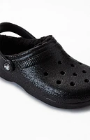 Crocs Women's Classic Lined Glitter Clogs