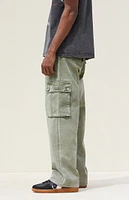 PacSun Olive Baggy Cargo Jeans