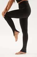 PAC 1980 WHISPER Active Side Slit Crossover Yoga Pants