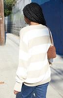 John Galt Striped Brianna Sweater