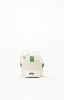 Vans Green & White Knu Skool Shoes