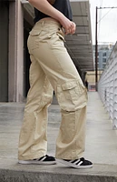 Beige Kim Cargo Pants