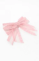 LA Hearts Ellie Lace Bow Hair Clip