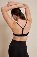 PAC 1980 WHISPER Active Black Micro Sports Bra