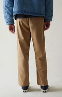 PacSun Canvas Brown Straight Trousers