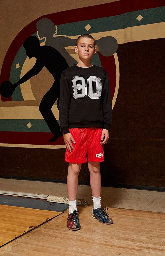 PacSun Kids Club Pac Red Mesh Soccer Shorts