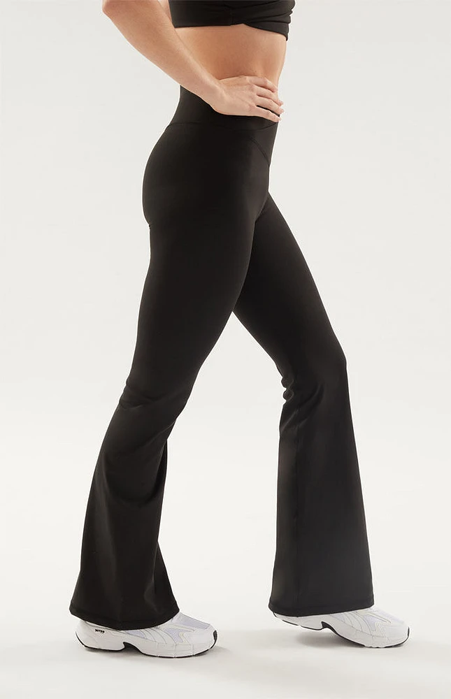 PAC 1980 WHISPER Active Crossover Flare Yoga Pants