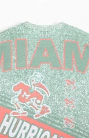 Mitchell & Ness NCAA Miami Hurricanes Playmaker T-Shirt