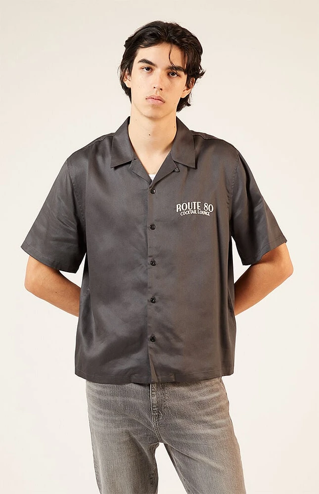 PacSun Route 80 Oversized Camp Shirt