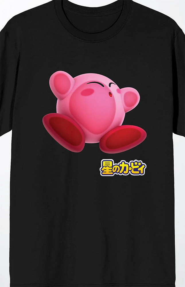 Kirby Pink Mochi Character T-Shirt