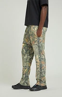 PacSun Camo Straight Leg Sweatpants