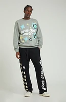 PacSun No Mercy Puff Graphic Sweatpants