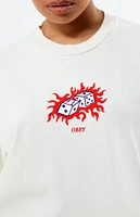 Obey Flaming Dice T-Shirt