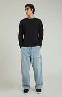 PacSun Light Indigo Baggy Carpenter Jeans