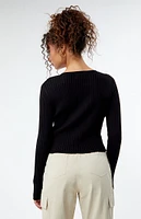 Knit V-Neck Sweater