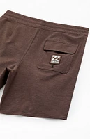 Billabong Every Other Day 7.5'' Brown Boardshorts