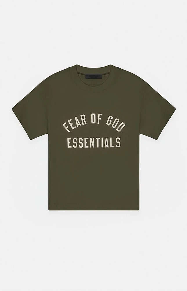 Fear of God Essentials Women's Military Tri-Blend Crew Neck T-Shirt